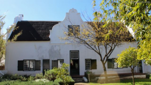  Blettermanhuis of Stellenbosch village museum <sup>1</sup>