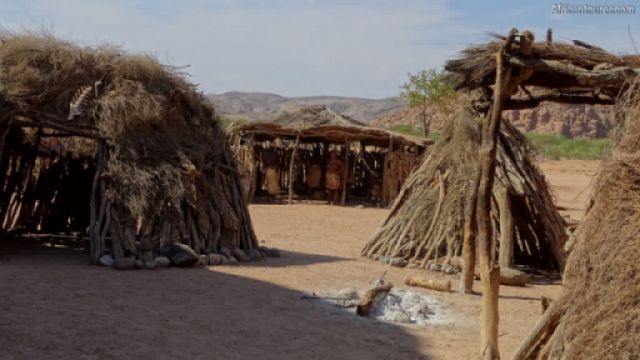  Damara Living museum of Kunene region, some of the houses inside <sup>1</sup>