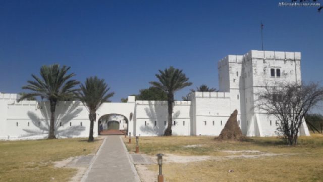  Fort Namutoni of Etosha national park, a view from the outside <sup>1</sup>